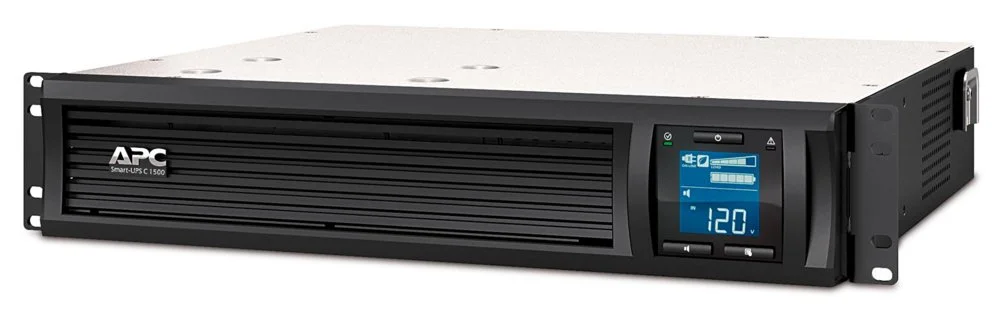 APC Smart-UPS C SMC1500I-2UC | 1500 VA / 900 W | 2U Rackmount | 4x IEC C13 Steckdosen | Reine Sinuswelle | AVR Spannungsregelung | LCD-Display | SmartConnect