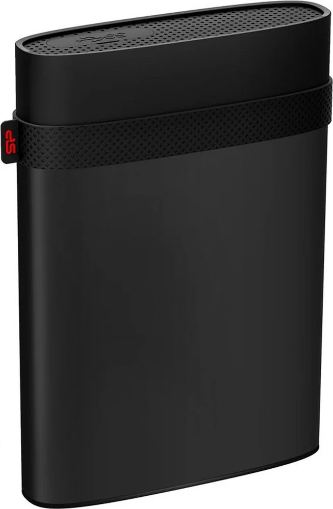 Silicon Power Armor Externe Festplatte | 5TB | USB 3.2 | Schwarz