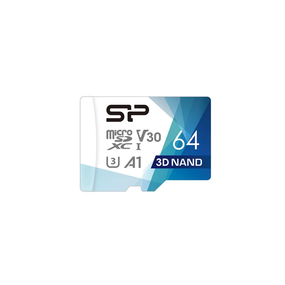 Silicon Power Superior Pro | MicroSDXC | 64GB | Class 10 | UHS-III U3
