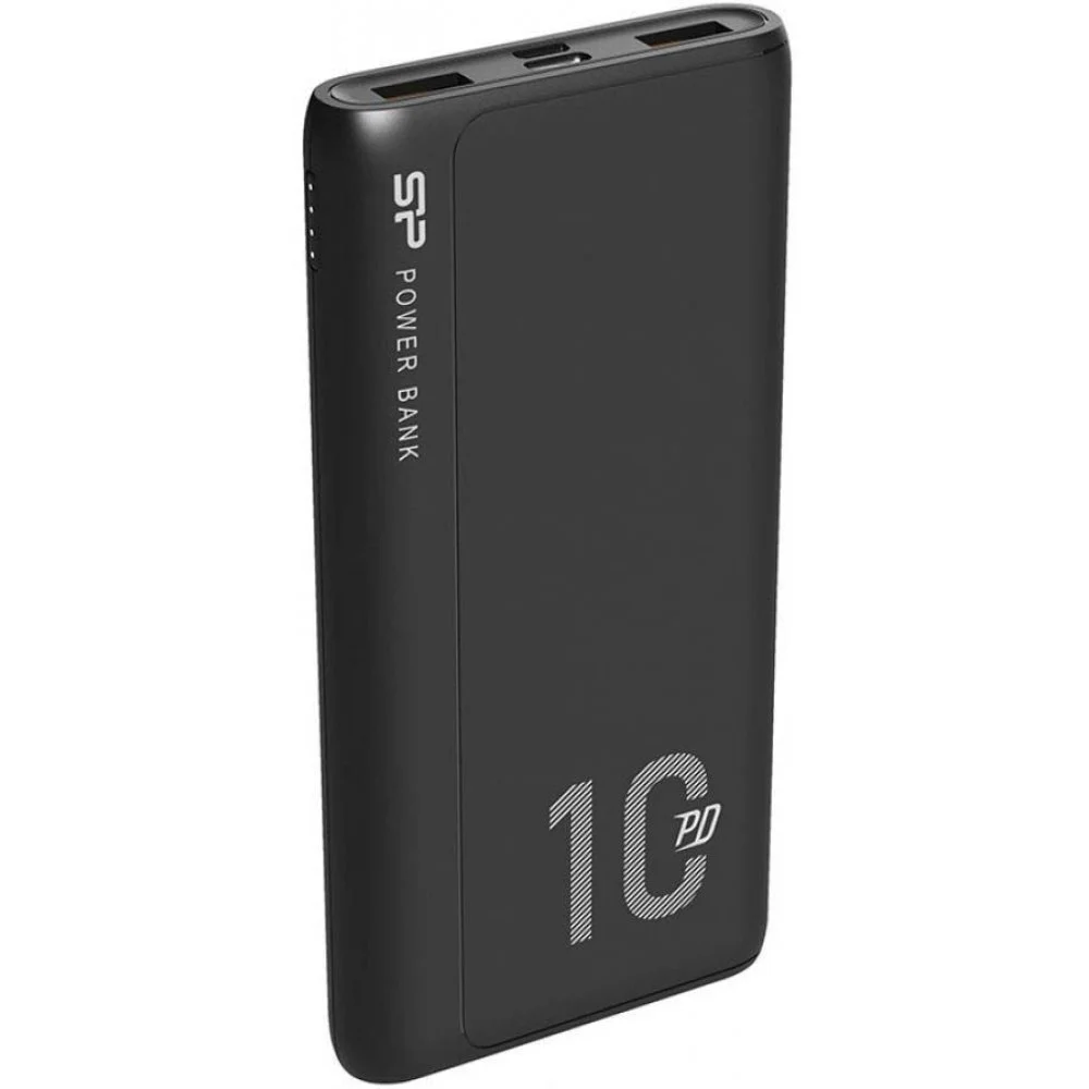 Silicon Power QP15 10000mAh Powerbank | Lithium-Polymer | Schwarz