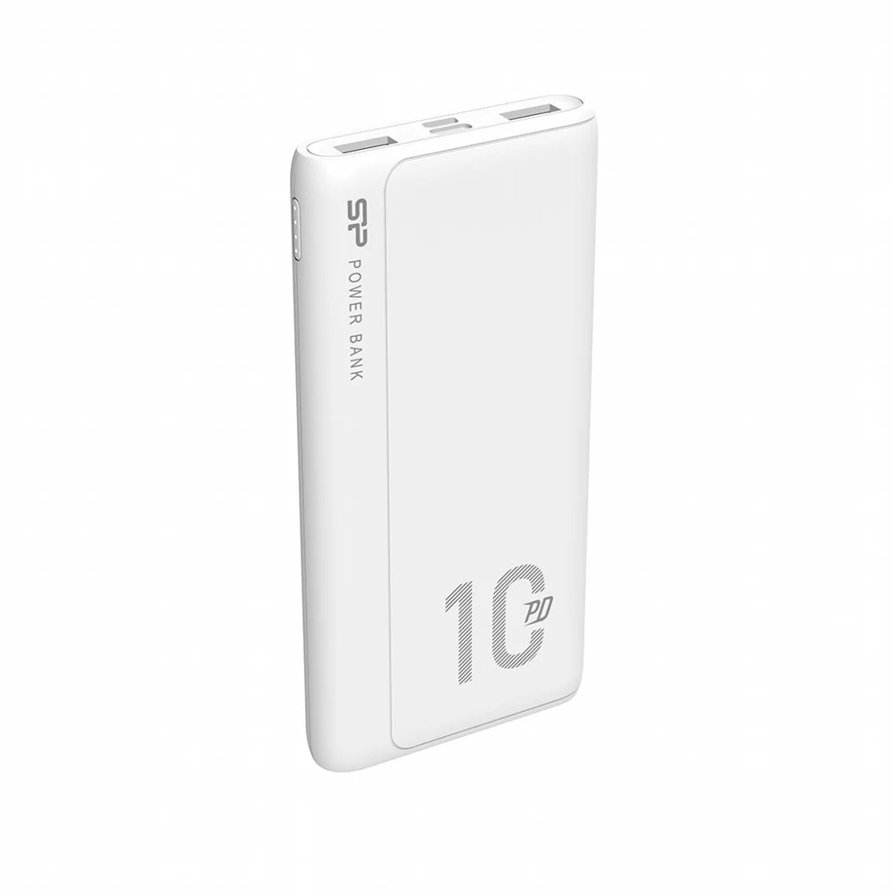 Silicon Power QP15 10000mAh Powerbank | Lithium-Polymer | Weiß