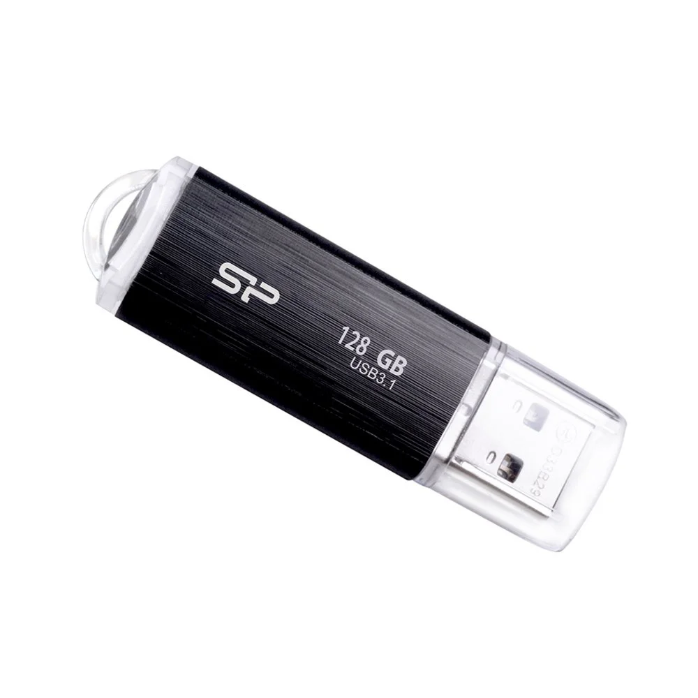 Silicon Power Blaze B02 | 128 GB USB-A 3.2 Flash-Laufwerk | Schwarz