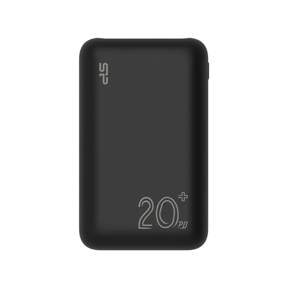 Silicon Power QS58 | Powerbank | 20000 mAh | Li-Po | USB-C & USB-A | Schwarz