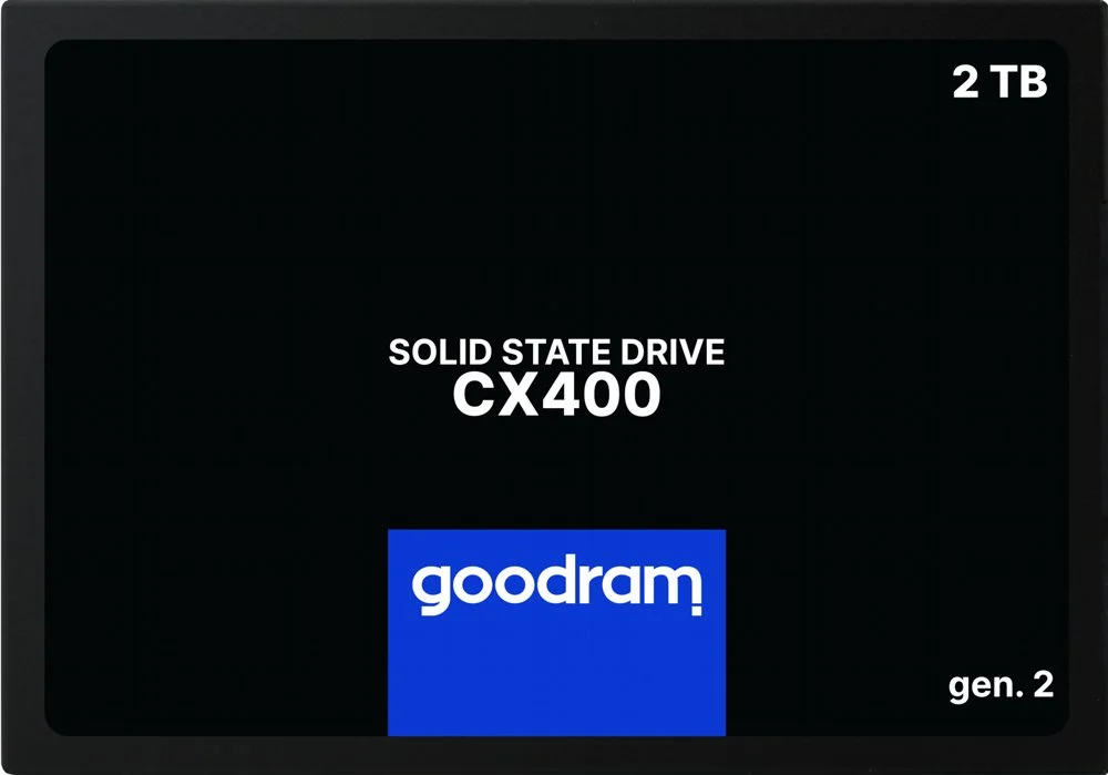 Goodram CX400 | 2TB SATA SSD | 2,5'' | 550MB/s Lesen | 500MB/s Schreiben