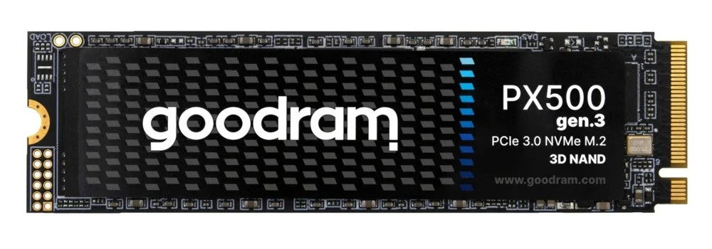 Goodram PX500 | 1TB NVMe SSD | M.2 Gen3 | 3.300MB/s Lesen | 2.700MB/s Schreiben