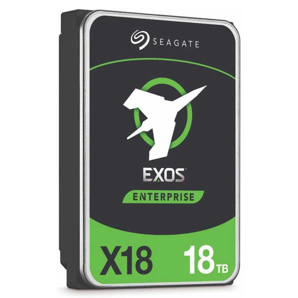 Seagate Exos X18 Enterprise HDD 3.5" | 18TB SATA III | 7200U/min