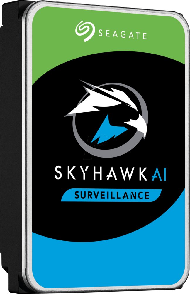 Seagate SkyHawk Surveillance HDD | 2TB 3.5" | SATA III | Optimiert für 24/7-Überwachung