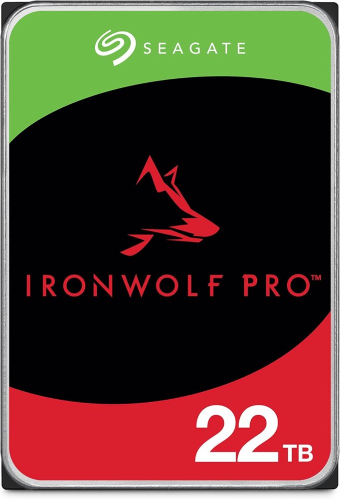 Seagate IronWolf Pro HDD 3.5" | 22TB SATA III | 7200U/min