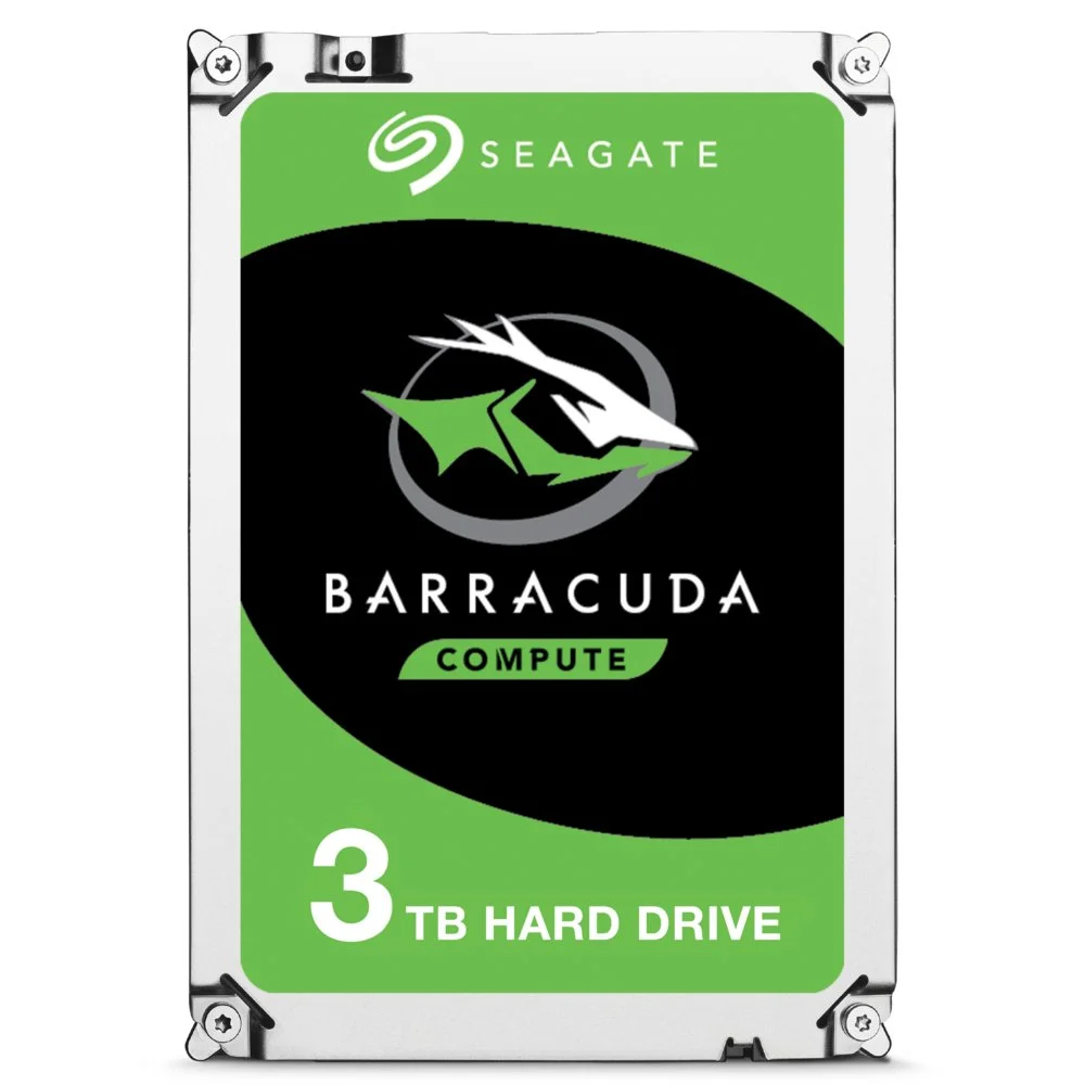 Seagate Barracuda HDD 3.5" | 3TB SATA III | 7200U/min