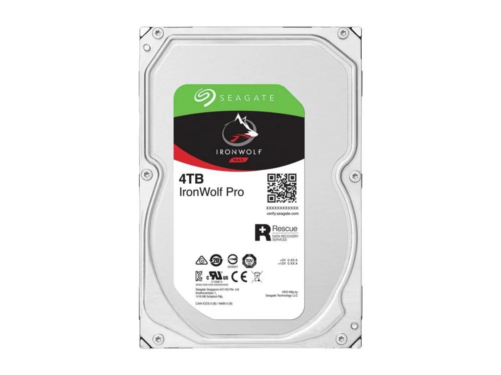 Seagate IronWolf Pro NAS HDD 3.5" | 4TB SATA III | 7200U/min