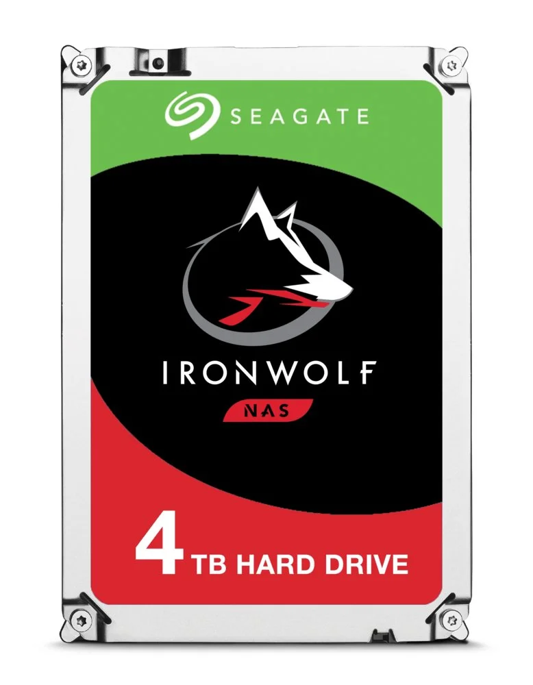 Seagate IronWolf ST4000VN008 | 4TB 3.5" NAS HDD | SATA III | 5900U/min | 64MB Cache