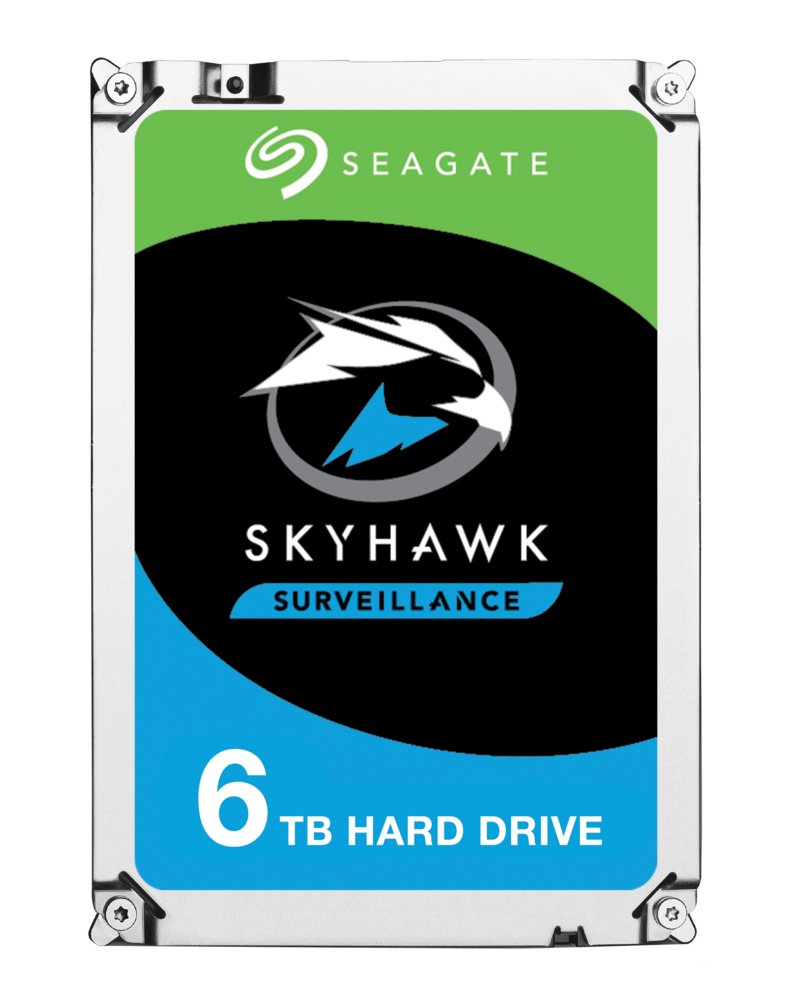 Seagate SkyHawk Surveillance HDD 3.5" | 6TB SATA III | 5400RPM