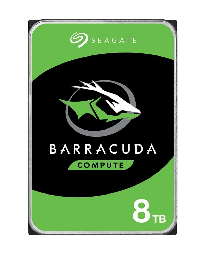 Seagate Barracuda HDD 3.5" | 8TB SATA III | 5400U/min
