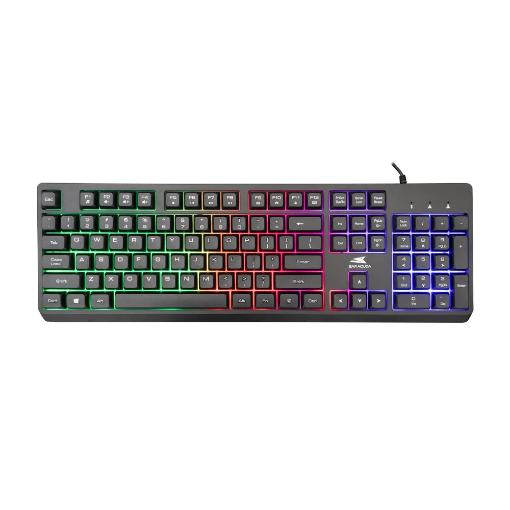 Baracuda STARFISH RGB | Kabelgebundene Gaming-Tastatur | QWERTY