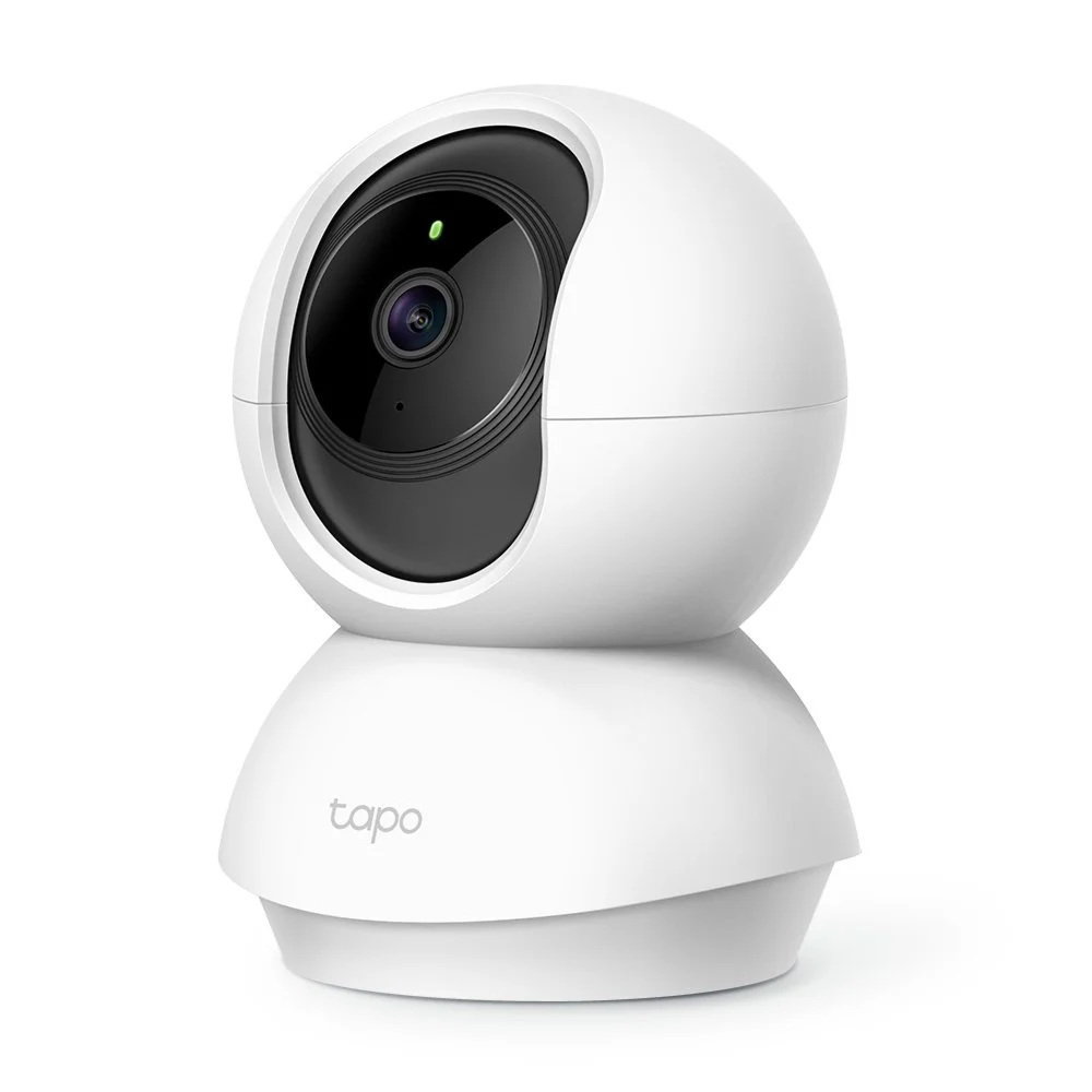 TP-Link Tapo TC70 | Schwenk-/Neige-WLAN-IP-Überwachungskamera für den Innenbereich | Full HD 1080p | 360°-Drehung | Nachtsicht | Zwei-Wege-Audio
