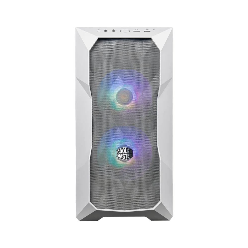 Cooler Master MasterBox TD300 Mesh RGB | Micro Tower Gehäuse | Weiß
