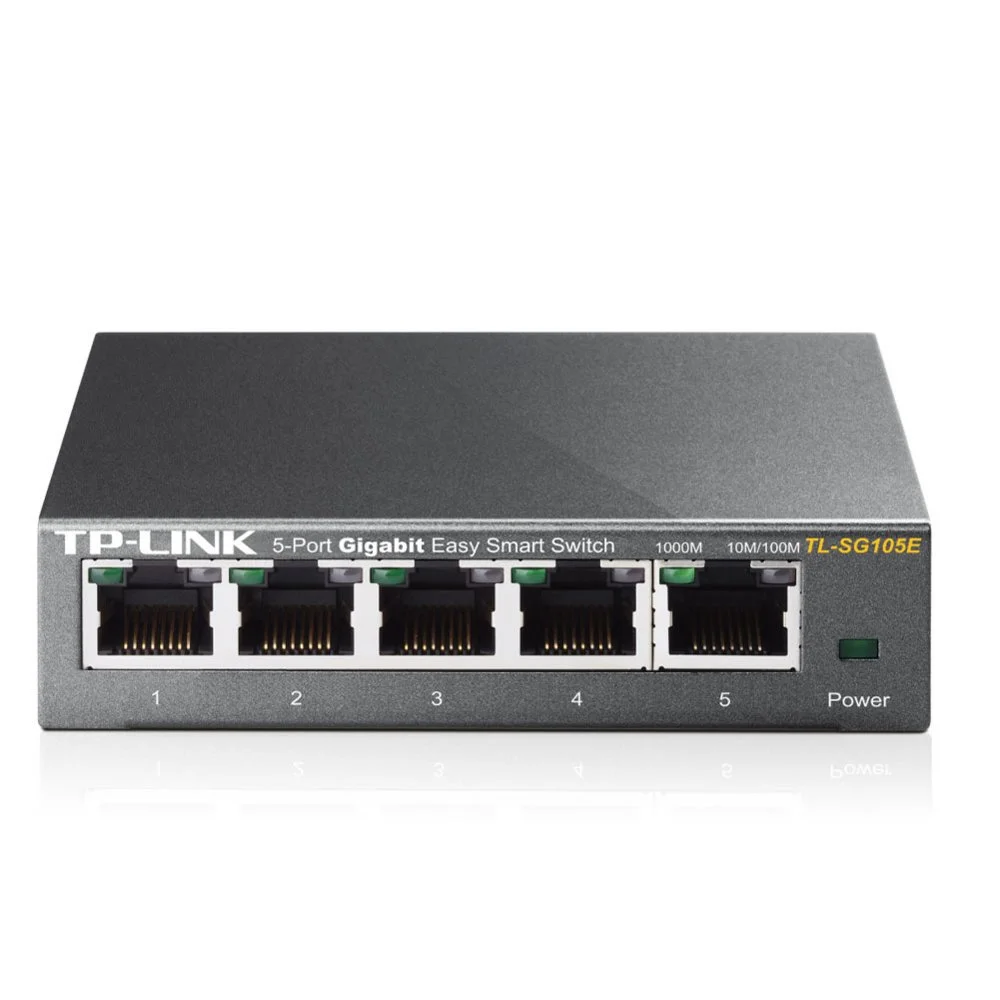 TP-Link TL-SG105E | 5-Port Gigabit Easy Smart Switch | Verwaltet