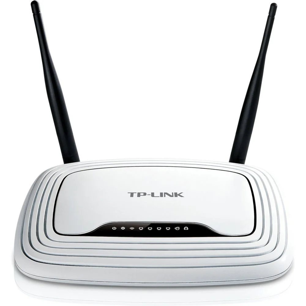 TP-Link TL-WR841N | WiFi 4-Router | Fast-Ethernet | Einzelband (2,4 GHz) | bis zu 300 Mbit/s