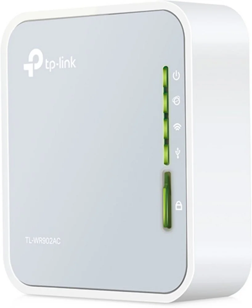 TP-Link TL-WR902AC | WiFi 5 Mini-Router | Kabelloses Dual-Band (2,4 GHz / 5 GHz) | bis zu 733 Mbit/s