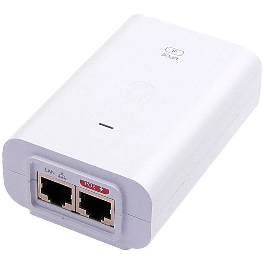 Ubiquiti Networks U-POE-AF | PoE Adapter & Injector | 48V | 15,4W | Gigabit Ethernet