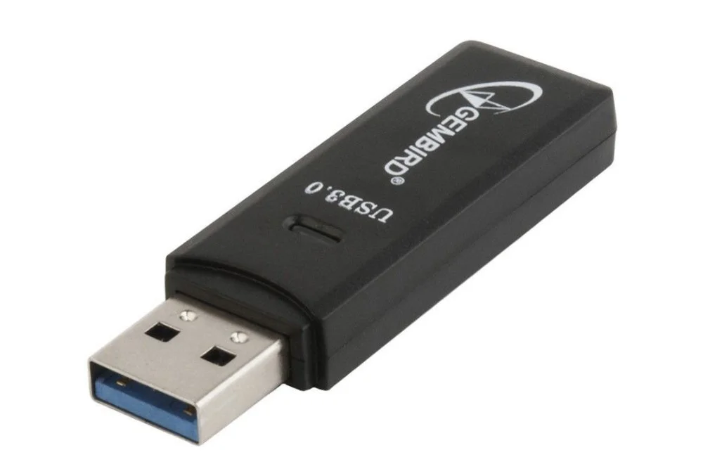 Gembird UHB-CR3-01 | Speicherkartenleser | USB 2.0 | SD/microSD | Schwarz
