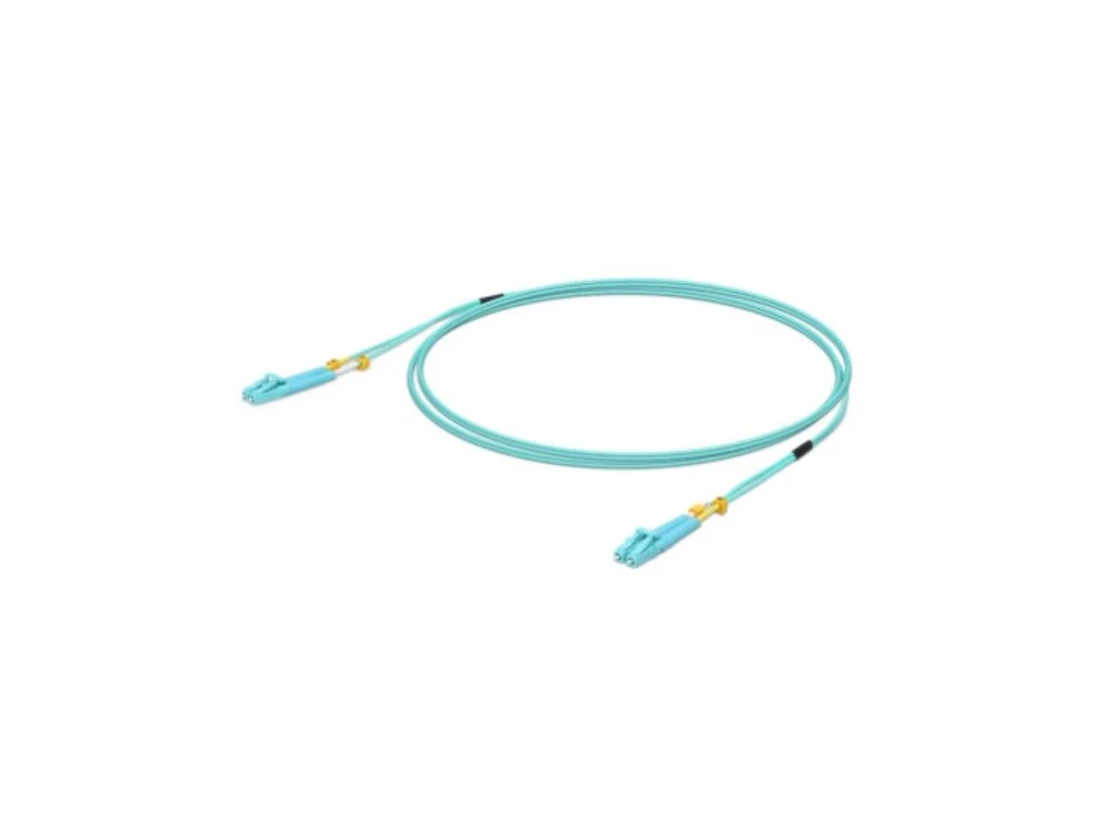 Ubiquiti Networks UniFi ODN | 5 m Glasfaserkabel | LC auf LC | OM3 | Aqua