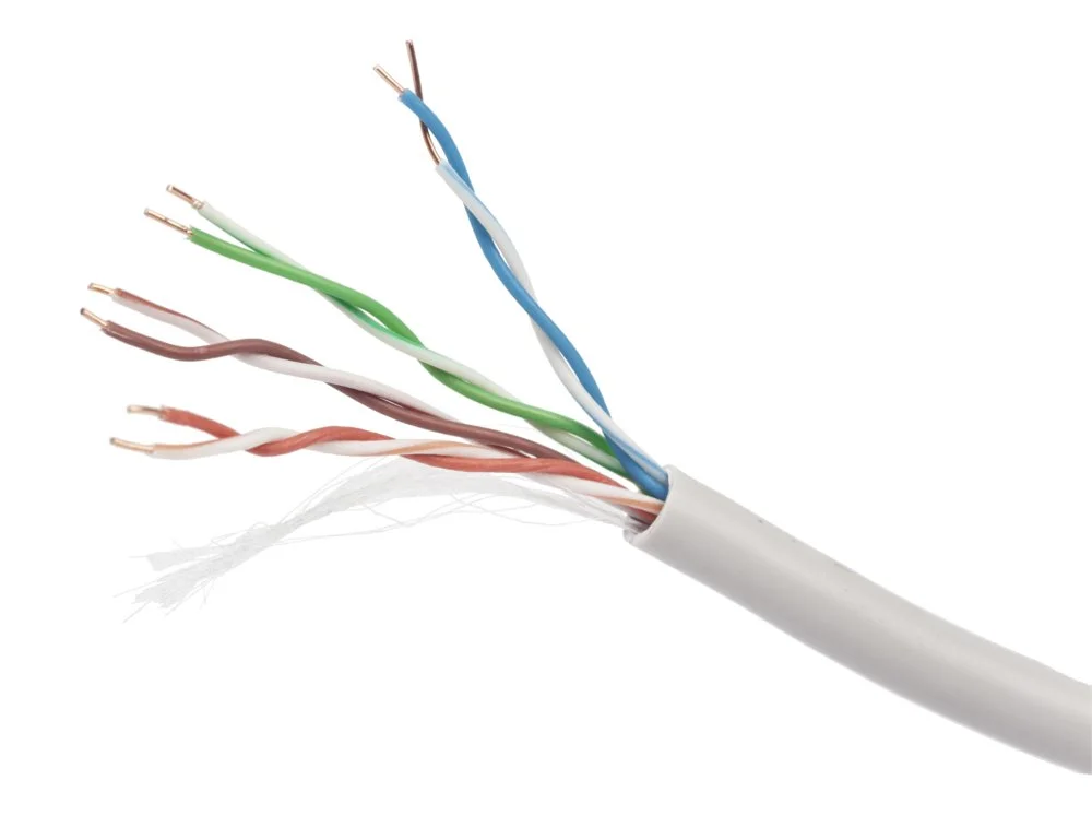 Gembird U/UTP Cat 5E Netzwerkkabel | 304,8 m | Grau