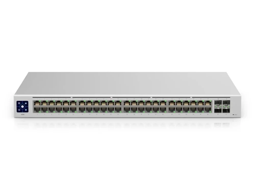 Ubiquiti UniFi USW-48 | Netzwerk-Switch | Managed L2 | Gigabit-Ethernet (10/100/1000) | Silber