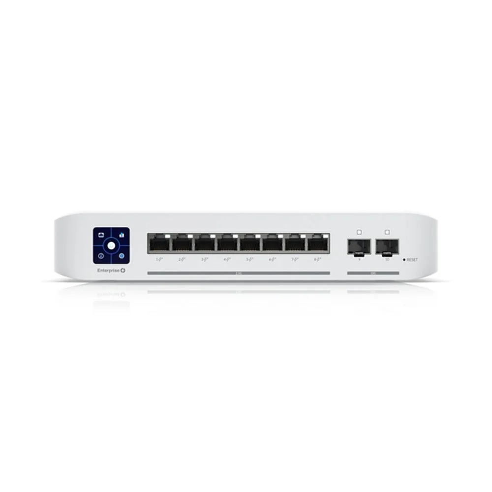 Ubiquiti UniFi Enterprise 8 PoE | Managed L3 Switch | 8x 2.5G Ethernet | PoE | Edelstahl
