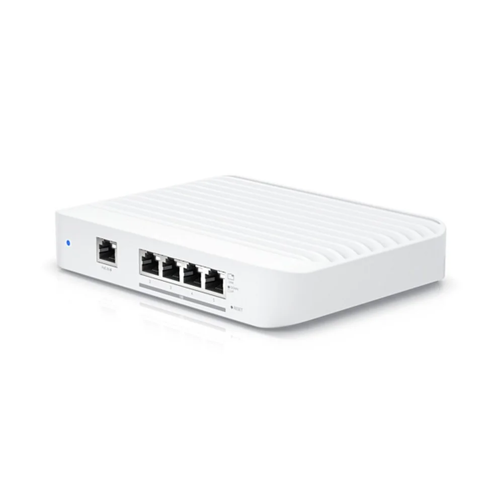 Ubiquiti UniFi Switch Flex XG | Managed L2 Switch | 4x 10G Ethernet | PoE+ Unterstützung | Kompaktes Design | Weiß