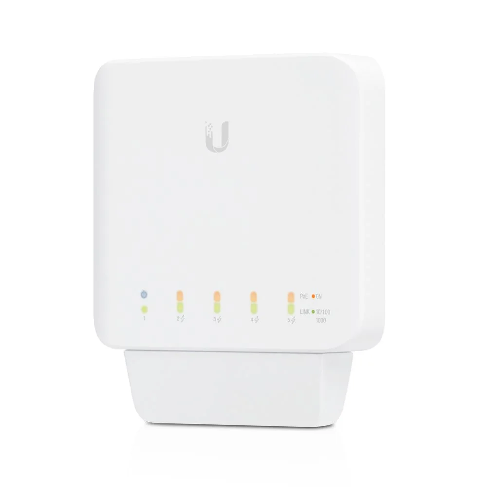 Ubiquiti UniFi USW-FLEX | Verwalteter L2-Switch | Gigabit-Ethernet (10/100/1000) | Power over Ethernet (PoE) | Weiß