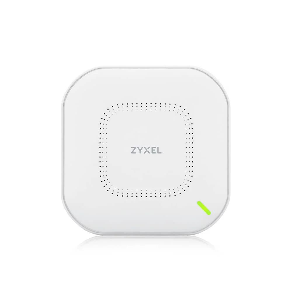 Zyxel WAX610D | WiFi 6 Indoor Access Point (AX3000) | 2400 Mbit/s | PoE+ (Injector im Lieferumfang enthalten) | Inklusive Montagehalterung