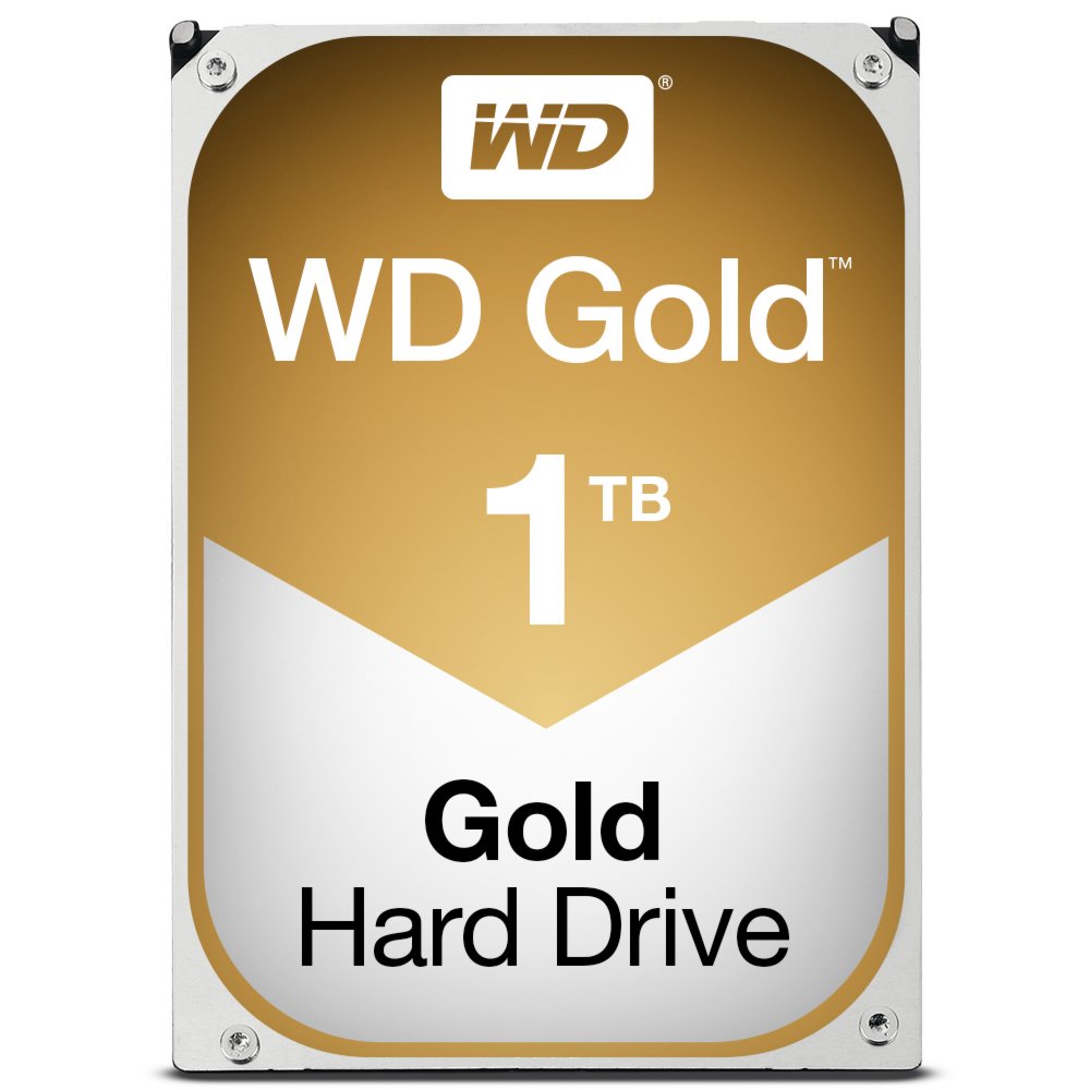 Western Digital Gold Enterprise HDD 3.5" | 1TB SATA III | 7200U/min