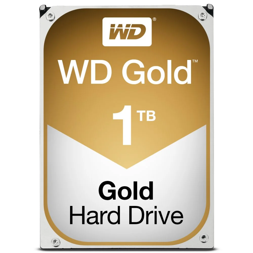 Western Digital Gold Enterprise HDD 3.5" | 1TB SATA III | 7200U/min