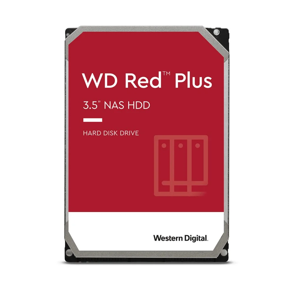 Western Digital Red Plus NAS HDD 3.5" | 8TB SATA III | 7200RPM