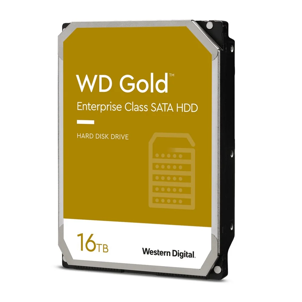Western Digital Gold Enterprise HDD 3.5" | 16TB SATA III | 7200U/min