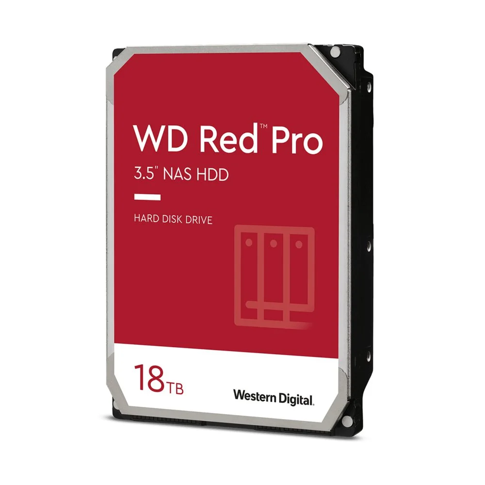 Western Digital Red Pro NAS HDD 3.5" | 18TB SATA III | 7200U/min