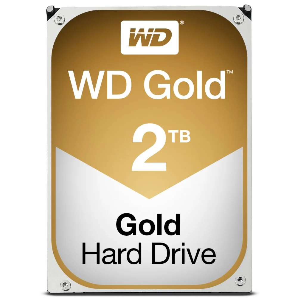 Western Digital Gold HDD 3.5" | 2TB SATA III | 7200RPM