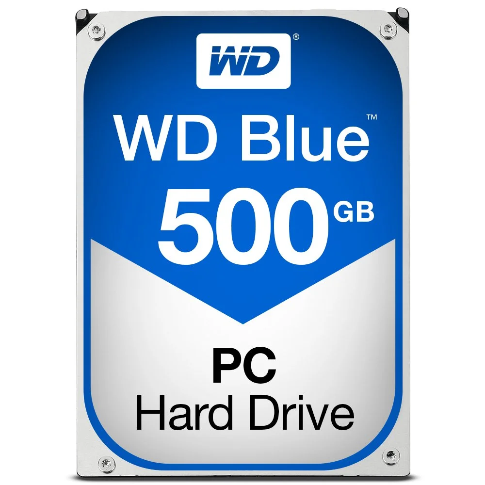 Western Digital Blue HDD 3.5" | 500GB SATA III | 7200U/min