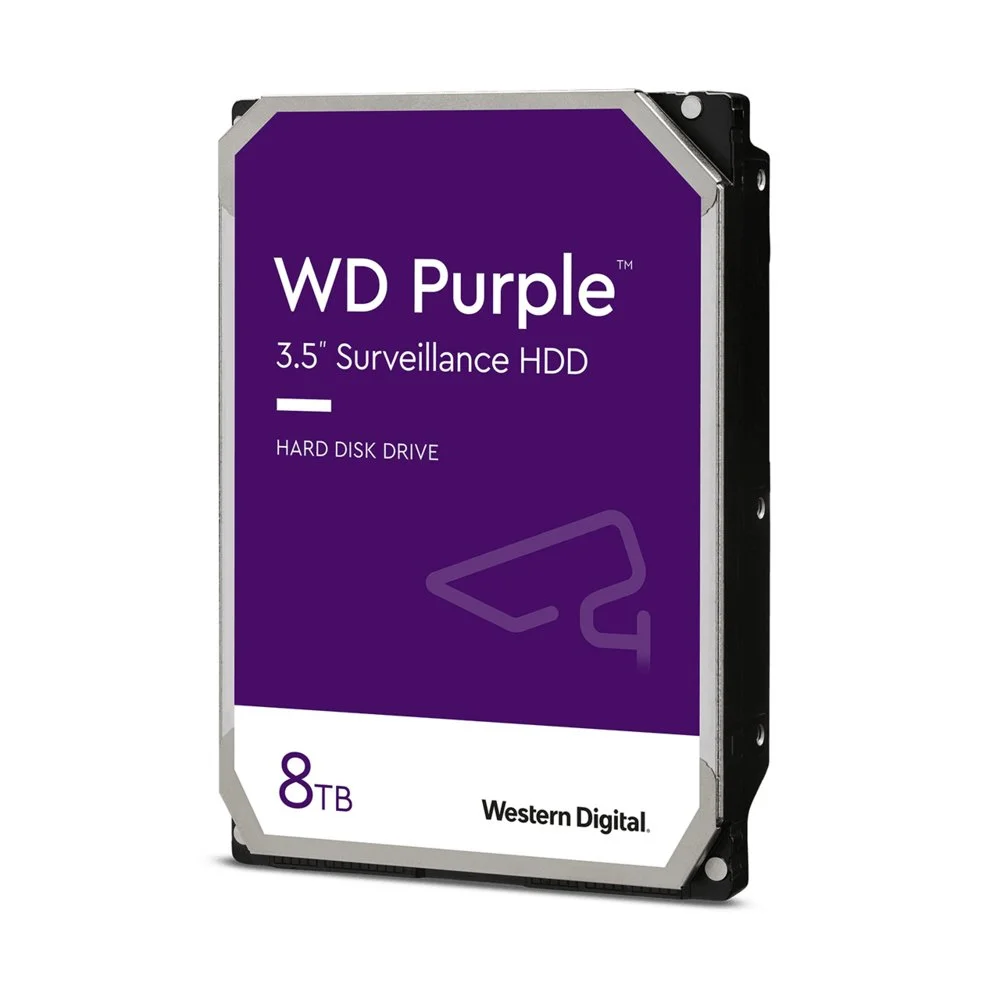 Western Digital Purple Surveillance HDD 3.5" | 8TB SATA III | 5640U/min