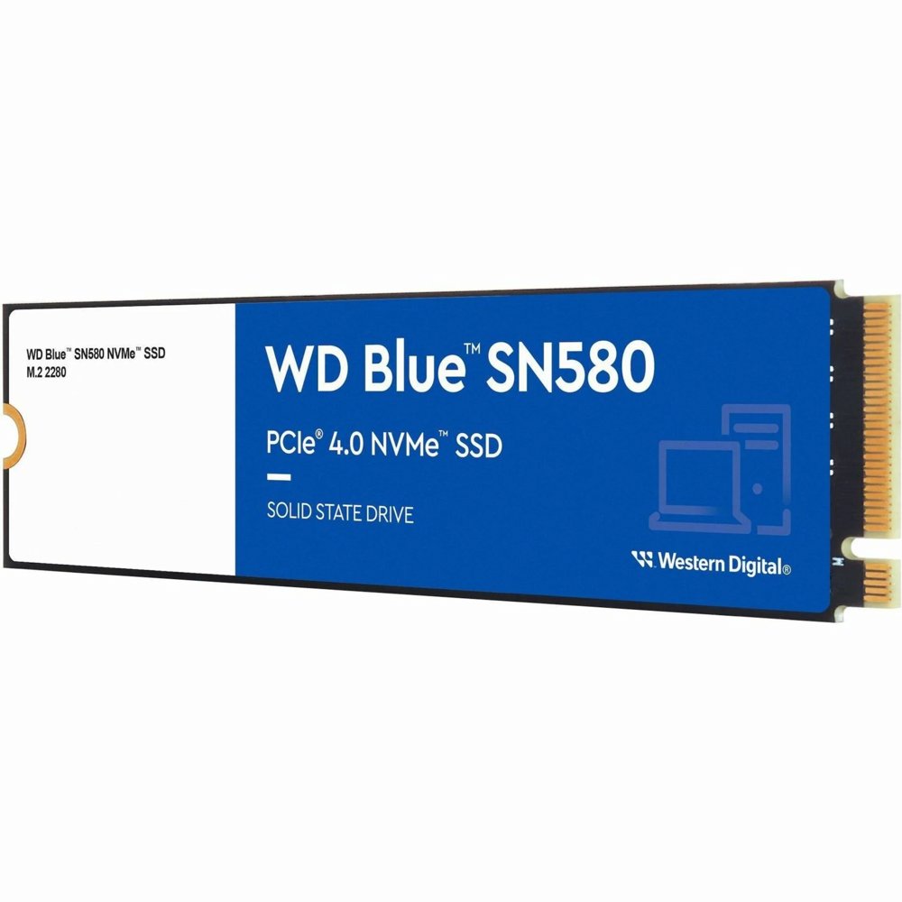 Western Digital Blue SN580 | 250GB NVMe SSD | M.2 Gen4 | 4.000MB/s Lesen | 2.000MB/s Schreiben