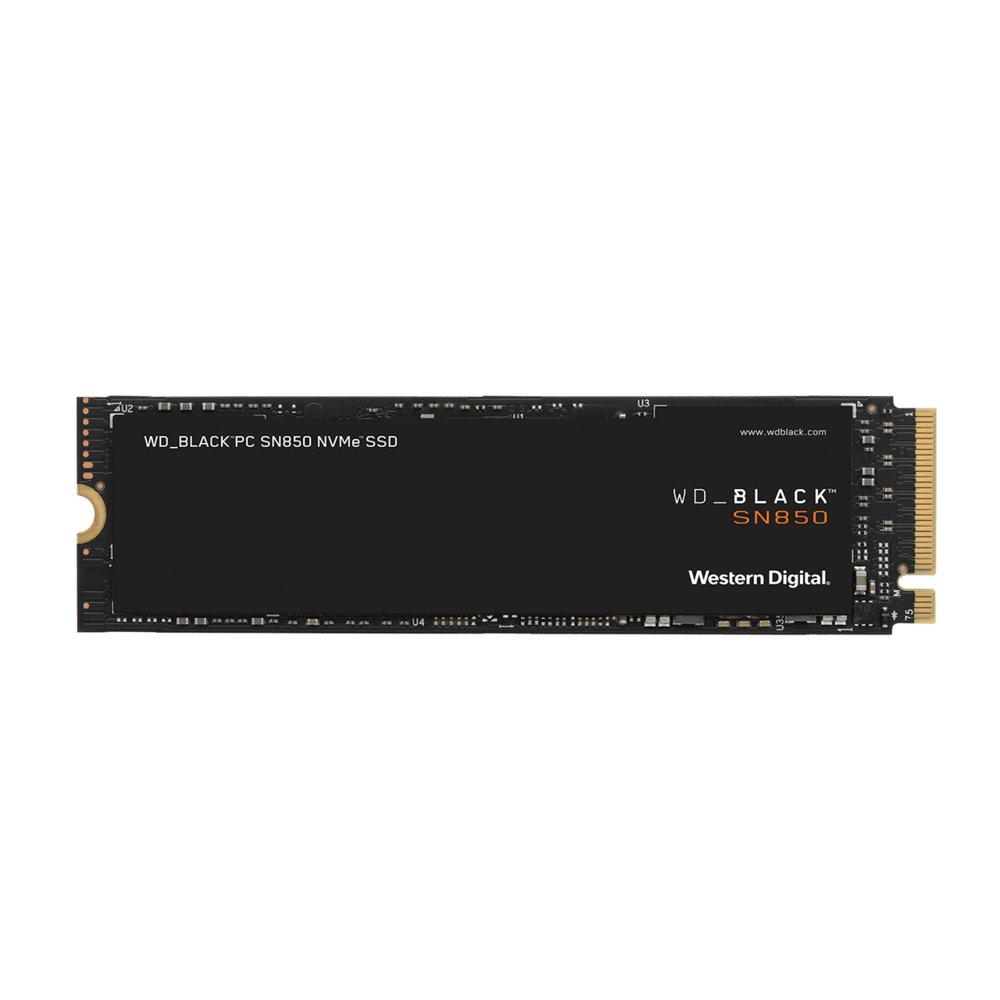Western Digital WD Black SN850 | 500GB NVMe SSD | M.2 Gen4 | 7.000 MB/s Lesen | 4.100 MB/s Schreiben