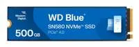 Western Digital Blue SN580 | 500GB NVMe SSD | M.2 Gen4 | 4.000MB/s Lesen | 3.600MB/s Schreiben