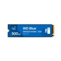 Western Digital Blue SN5000 | 500GB NVMe SSD | M.2 Gen4 | 5.000MB/s Lesen | 4.000MB/s Schreiben