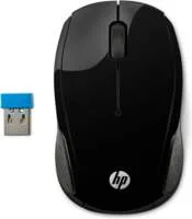 HP 200 | Kabellose Maus | Für Links- und Rechtshänder | RF | 1000 DPI | Schwarz