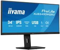iiyama ProLite XUB3493WQSU-B6 | 34" Ultrawide IPS-Monitor | 3440 x 1440 UWQHD | 120 Hz | LED | Schwarz